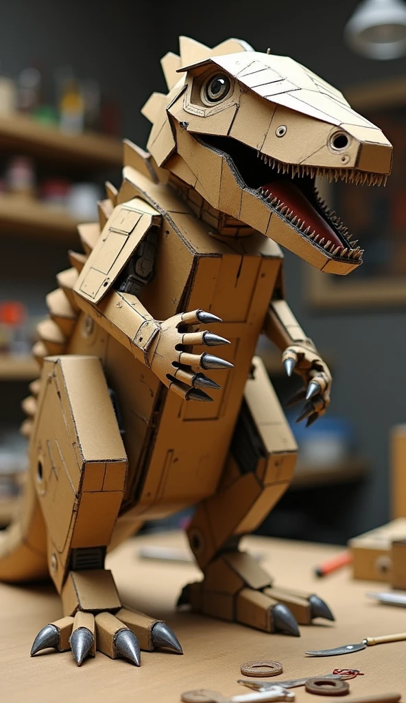 <lora:CardboardStyle:1> CardboardStyle mighty roaring dragon, simple, basic, corrugated, cardboard, texture, crafts, (Masterpiece:1.3) (best quality:1.2) (high quality:1.1)