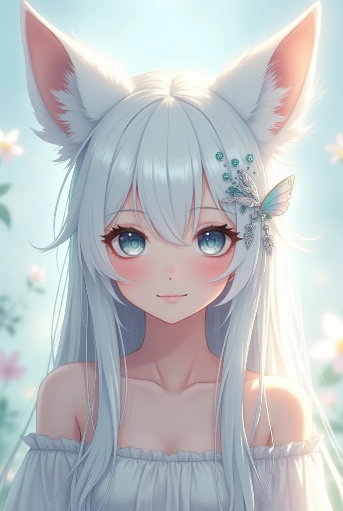 a furry cat, 1 girl, detailed beautiful girl with large breasts, black fur, red eyes, yellow dress, meadow, flowers, sexy, (best quality,4k,8k,highres,masterpiece:1.2),ultra-detailed,(realistic,photorealistic,photo-realistic:1.37),highly detailed face, intricate details, detailed facial features, porcelain skin, delicate features, elegant pose, dynamic lighting, vibrant colors, lush foliage, colorful flowers, magical fantasy