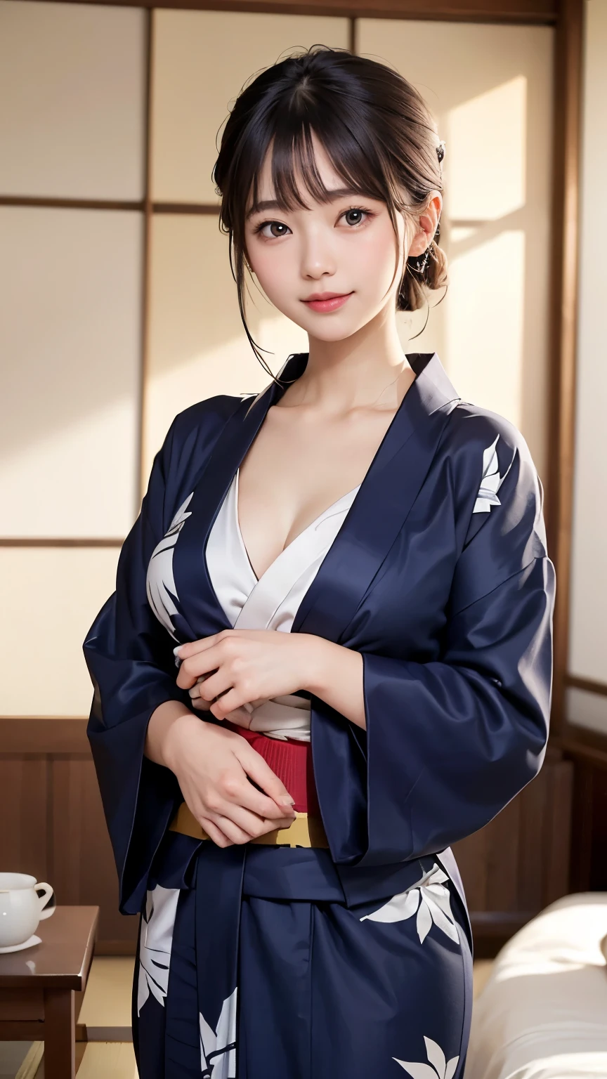 eighteen years old、(wearing kimonos:1.3)、((Short underwear))、Super disheveled、Mouth open,high angle shot、 beste-Quality、ultra-high-resolution、16K、A masterpice、foco nítido、Clear line of sight、(1girl in:1.3),独奏,Unity 16k壁紙、The chest is open The kimono shifts and the shoulders are visible.、The chest is bigger、Ultra-detailded、Beautifully Aesthetic、comely、A masterpice、beste-Quality、 kimono、Silk robes、Origami spells、elegance、Disturbed、Bust top、The kimono is up to the waist.、Heavily disturbed、The hair is disheveled、oily skin ,There is a futon running over the tatami room. Hiding the chest with hands、Historic mansion in dimly lit Japan, With a peony tatoo in the chest、((((((((((You Guo))))))))))、Disturbed and debauchered face、AHE Face、(((long hair hides the chest,)))、((Sad smile)),(((I can see the underwear again.)))