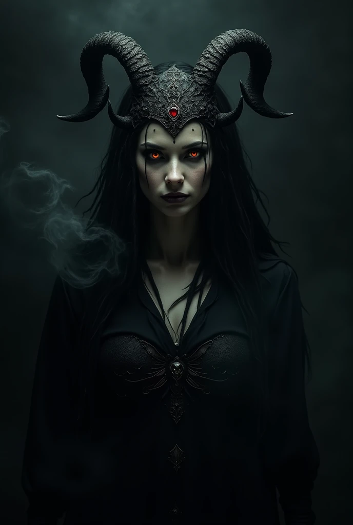 Send me a picture of a dark mother Lilith?