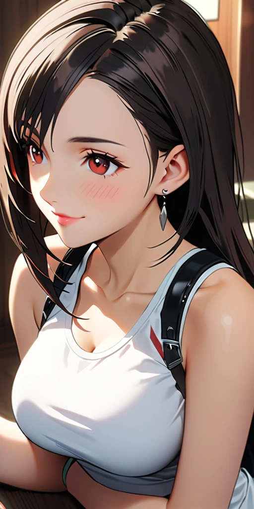 (((((tifa lockhart:1.5))))),((Highest quality、masterpiece、anime style、best quality、high resolution、8k、detailed、ultra-detailed:1.3))、Long legs:1.2, Beautiful woman with perfect figure:1.4、(Smiling:1.2), double eyelid、30-year-old female、((((One Woman,beautiful face,Beautiful face:1.5)))),Big Breasts、High resolution, accurate, Anatomically correct, High-resolution model, high quality, Very detailed, Ultra high definition、Black Hair、Straight Hair、Long Hair、(((Bunny girl、Bunny ears headband:1.1)))