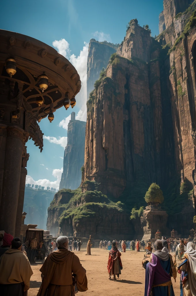 City of Themyscira by day