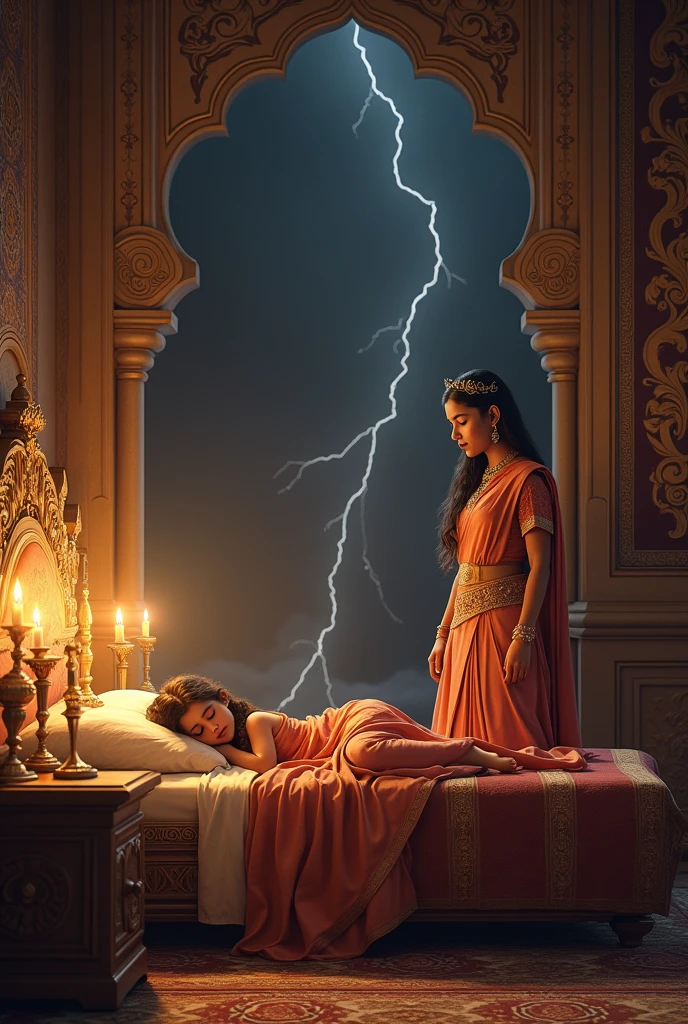 man sleep and dream on durga devi 
