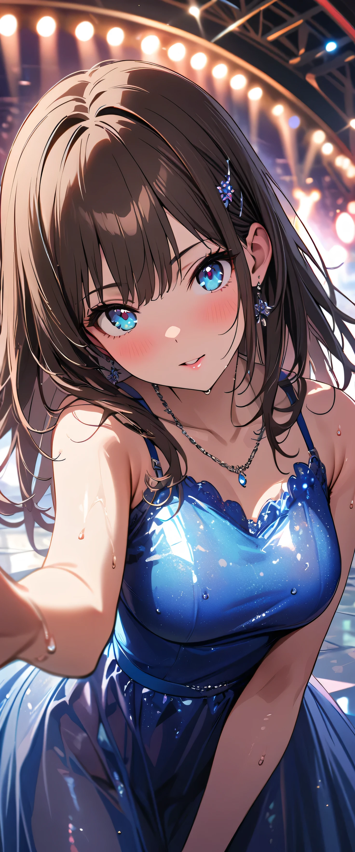 斬新なデザインのSwimwear, 色とりどりのSwimwear, Polka dot pattern, Floral,(Tabletop.Highest quality).(Cowboy Shot). (Amazingly detailed CG paintings),(Perfect Image)、smile, smile, Comic Strip.shape.One Girl.Detailed face、Perfect Face.Delicate face、Textured skin、Colorful hair colors, Cat ear girl、((Beautiful Blue Eyes)).Delicate and beautiful eyes、The eyes are detailed、Reflective Eyes、Watery eye、smile.(Gazing at the audience:1.3).(My face got a little red:0.8)、8k wallpaper、(((Cowboy Shot)))、reflected light、Attention to detail、Complex、Delicate background、Textured skin、Detailed skin、Swimwear, ((カラフルなSwimwear)), リアリスティックなSwimwear, 質感のあるSwimwear, 超高精細なSwimwear, Realistic swimming pool, Realistic Ocean, Frills, Lace fabric, See-through cardigan, One Shoulder, カラフルなSwimwear, クリスタルなSwimwear