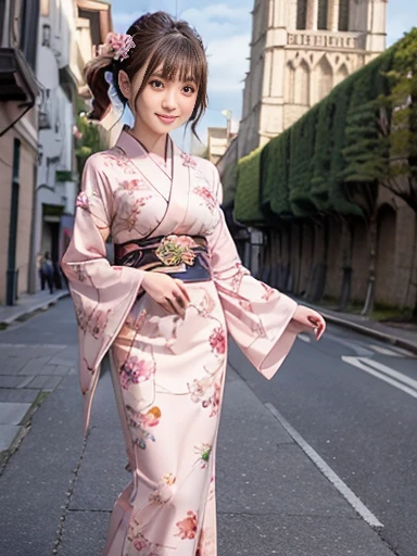 (colorful printed japanese Kimono: 1.2), ((of the highest quality, 8K, masutepiece: 1.3, Raw photo)), Sharp Focus: 1.2, (1 AESPA Girl :1.1), Solo, (Realistic, Photorealistic: 1.37), (Face Focus: 1.1), Cute face, hyperdetailed face, short messy hair, showing Small breasts, flat chest, (city, street), (blush: 1.2), moon light, Thigh, spread legs,