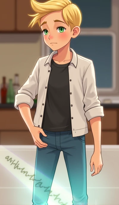 blonde, well exaggerated bulge in panties, raised in panties, twintail head hair, 1boy, female, green eyes, collar, masterpiece, HD, vibrant, full body view, smile, sexy, provocative look, beach, bikini, bitch, demanding look, female face dressed as a girl, well advanced male genitals in bulging panties, trap, crossdresser, panties bulge, lace panties, pointed chest, large bulge in panties, ponytail, tatto "sissy", male genitals well advanced in panties, trap, crossdresser, panties panties, lace panties, smooth chest, erect, genitals of panties, double-tailed hair, semi-hidden, raised in panties, skirt, passionate, lace underwear, in the bedroom