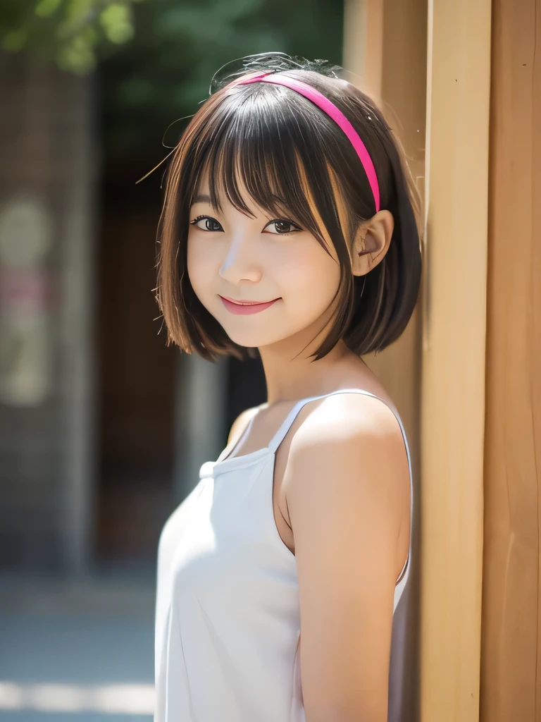 masterpiece,best quality,(Japanese ),((Beautiful girl)),cleavage,indoor,(perfect body beauty:1.2),(shy smile),beautiful teeth,