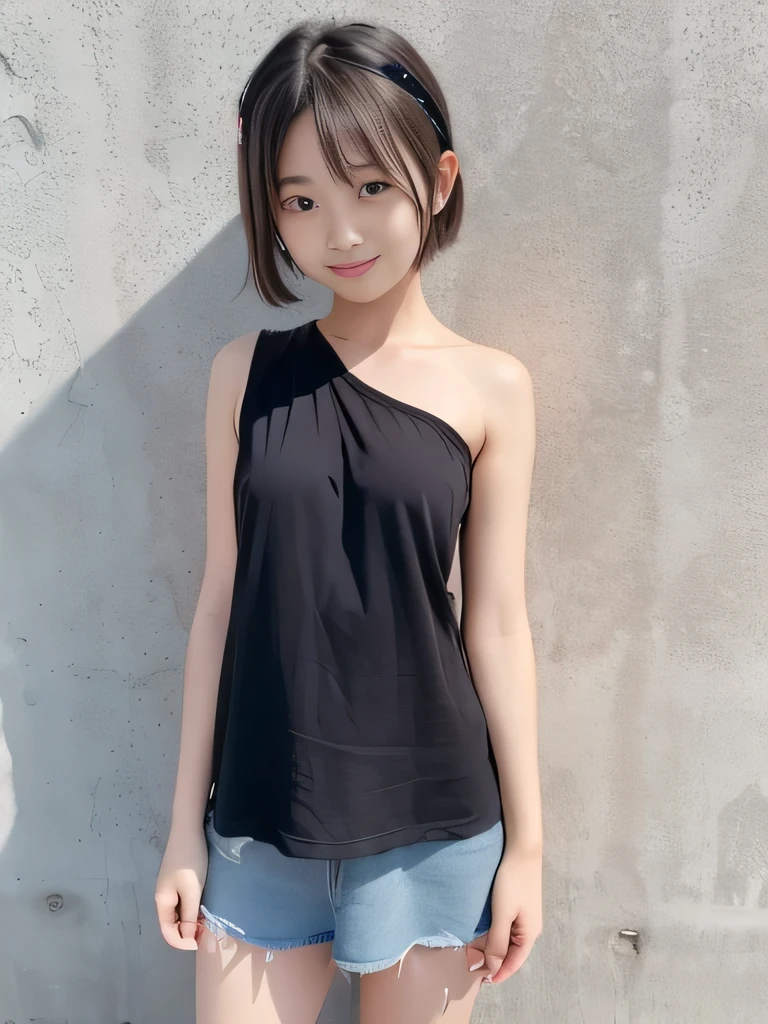Japanese female, a lot of details, (underweight), 30 years old, detailed black hair, beautiful detailed hair, super fucking beautiful, delicate beautiful face, complex details beautiful and delicate eyes, perfect hands, (flat chest best quality:1.5), perfect and delicate limbs, detailed skin, best quality, ultra-detailed,(cheerful grin:1.5),
underwater shot, wide view, from behind, riding motor, disheveled hair, doll, tank top, short shorts, beautiful detailed sky, rivers,