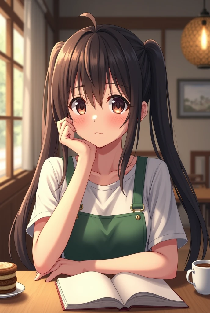 (small breasts:1.3), (perky chest:1.1), (pointed chest:1.0), (fashion magazine cover:1.3)，(from below:1.0),(from side:0.9),masterpiece, 1girl, Amazing Cleavage:1.1, thin waist, big ass, Raised sexy, small breast: 1.3, posed cleavage:1.2、solo, looking at viewer, open mouth, have a cute grass of cute beergrass,black hair, dark green eyes, dress, bare shoulders, jewelry, collarbone, sidelocks, hairband, earrings, indoors, off shoulder, :o, sweater, arms behind back, plant, short hair with long locks, gild hairband, off-shoulder dress, sweater dress, off-shoulder sweater, red sweater, dark gord hair, big side hair, very long side hair,is rendered in (masterpiece: 1.2, best quality), with (ultra high resolution) and an exquisite (depth of field). This masterpiece is not only visually stunning but also tells,A scene of cooking in the kitchen by classroom
