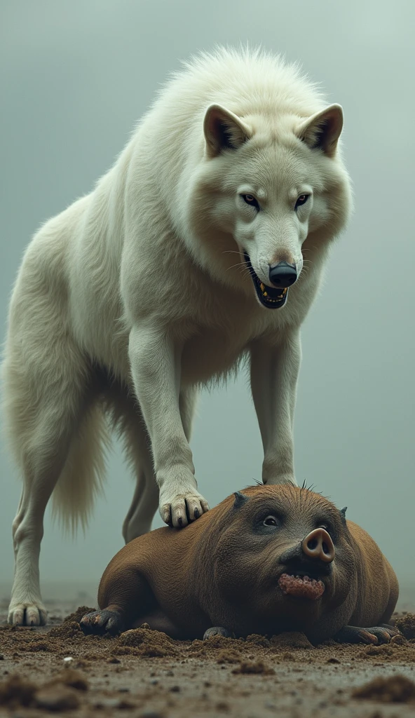 (by darkgem, by boosterpang, by BNG), solo focus, 1femle, female, (feral husky:1.6), girly, long hair, (hyper hips:1.4), (hyper pussy:1.2 ), detailed crotch, pussy , laughing, masterpiece, best quality, photorealistic, hyperrealistic, ultra detailed, detailed eyes, accurate eyes,, detailed background, photo background, digital drawing (artwork), girly, bedroom eyes, breeding request, giant, (giant:1.9), (macro:1.6), (outside hillside:1.6), nude, (feminine body),huge nipple, (showing off pussy), puffy nipple,lactating,(gaping pussy),showing off pussy,hyper pregnant,(all_fours:1.4),anus,cum, (pov backside)