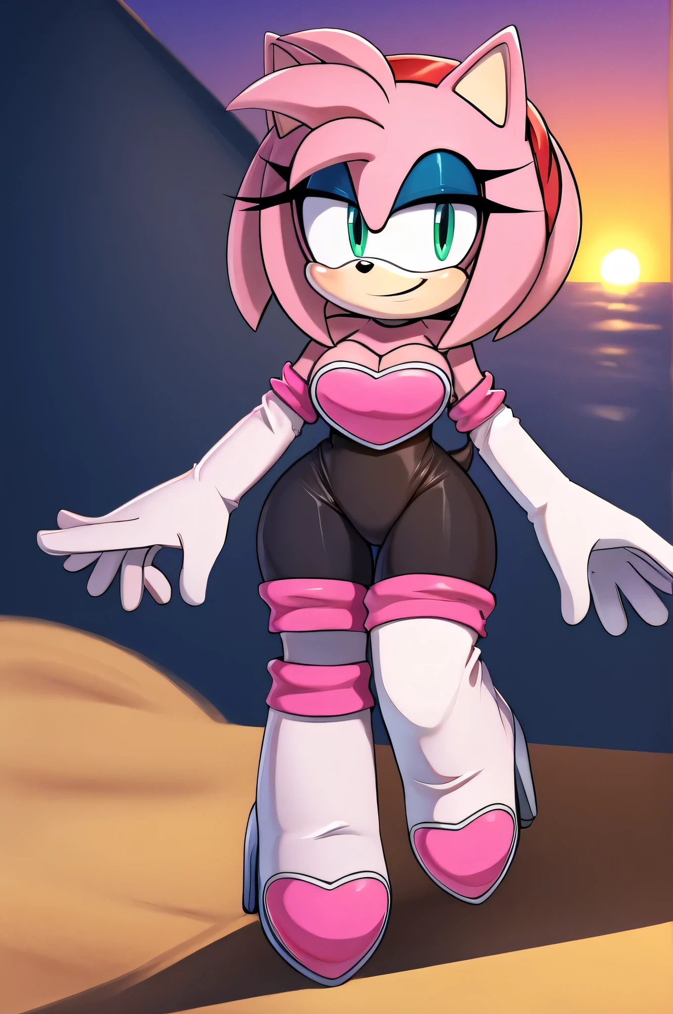 NSFW, Hedgehog Race Amy Rose sonic Pink Skin chupando o pau do sonic o ouriço, ultra realista
