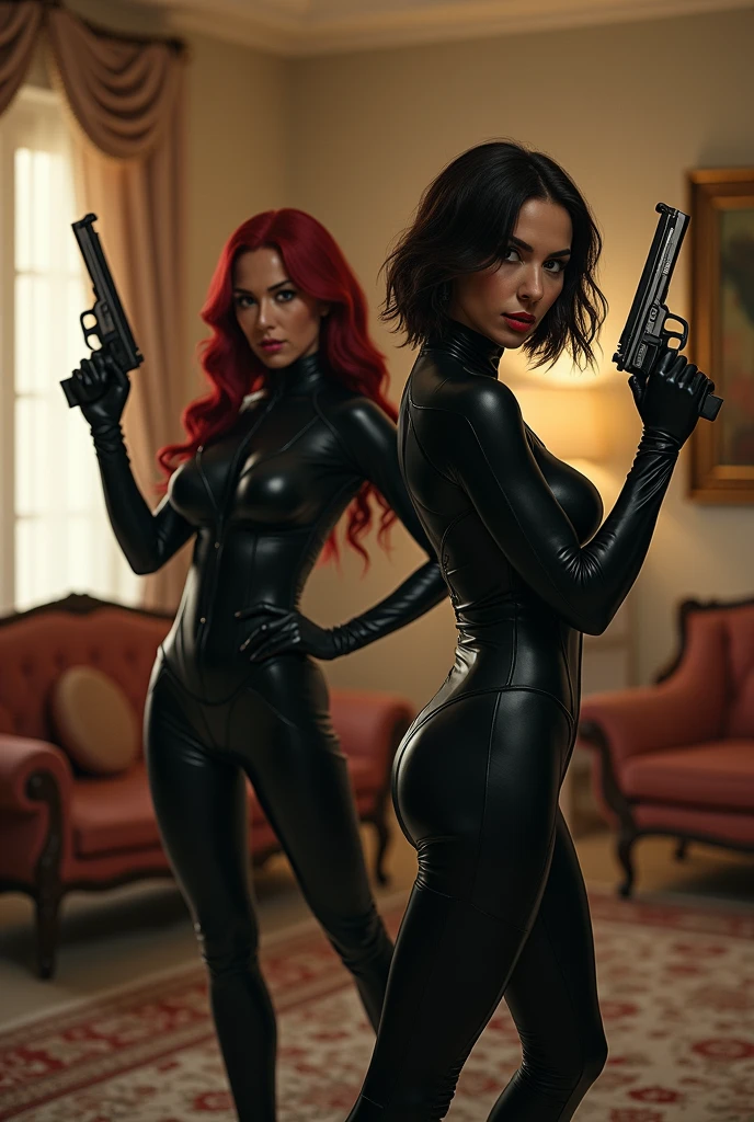 scarlett johansson like black widow, marvel super hero, realista, detalles, 8k, tetona, cuerpo completo, Showing her , big assostro realista, scarlett johansson