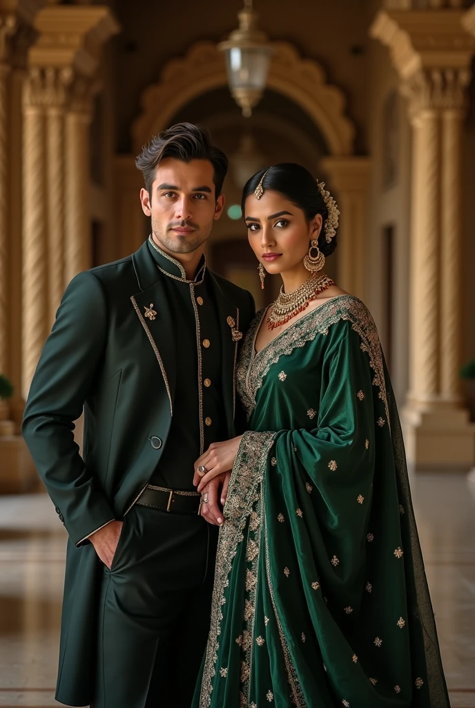 Rich Pakistani couple picture