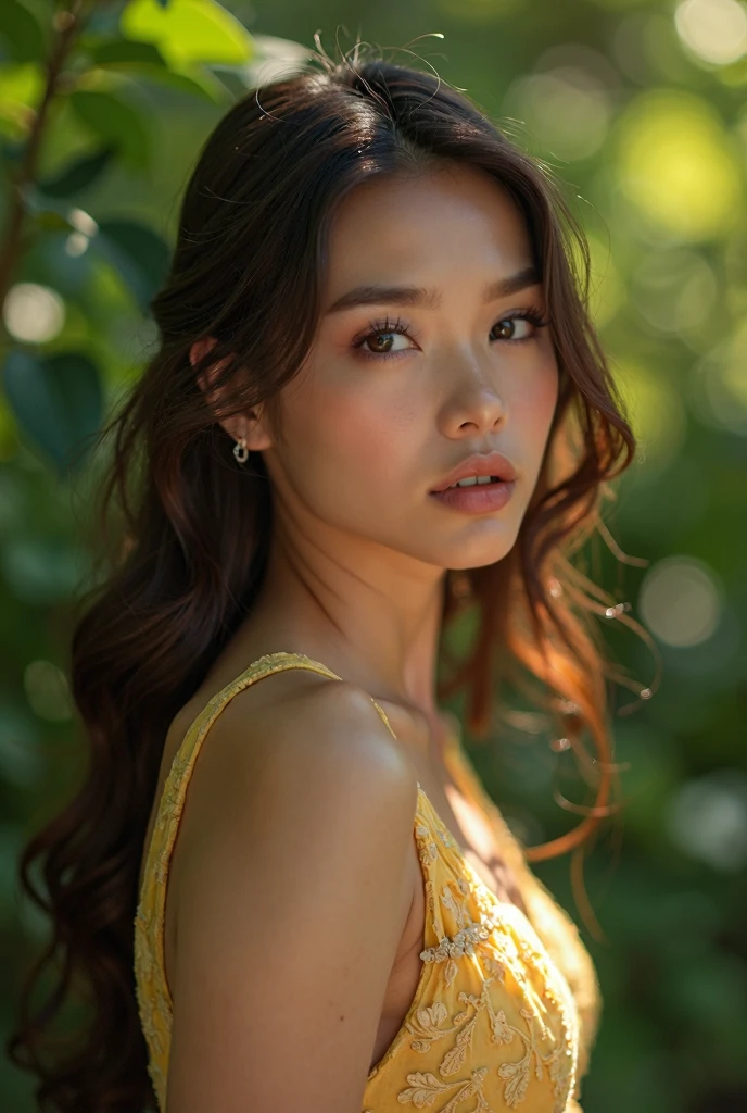 (8K、RAW Photos、Highest quality、masterpiece:1.2)、(Real、Photorealistic:1.4)、(nsfw:1.2)、Dynamic Angle、Sharp Focus:1.2、(超Realな肌の質感、Highly detailed eyes and face)、Japanese women、(cool:1.1)、Shiny skin、Large Breasts、Satin dress