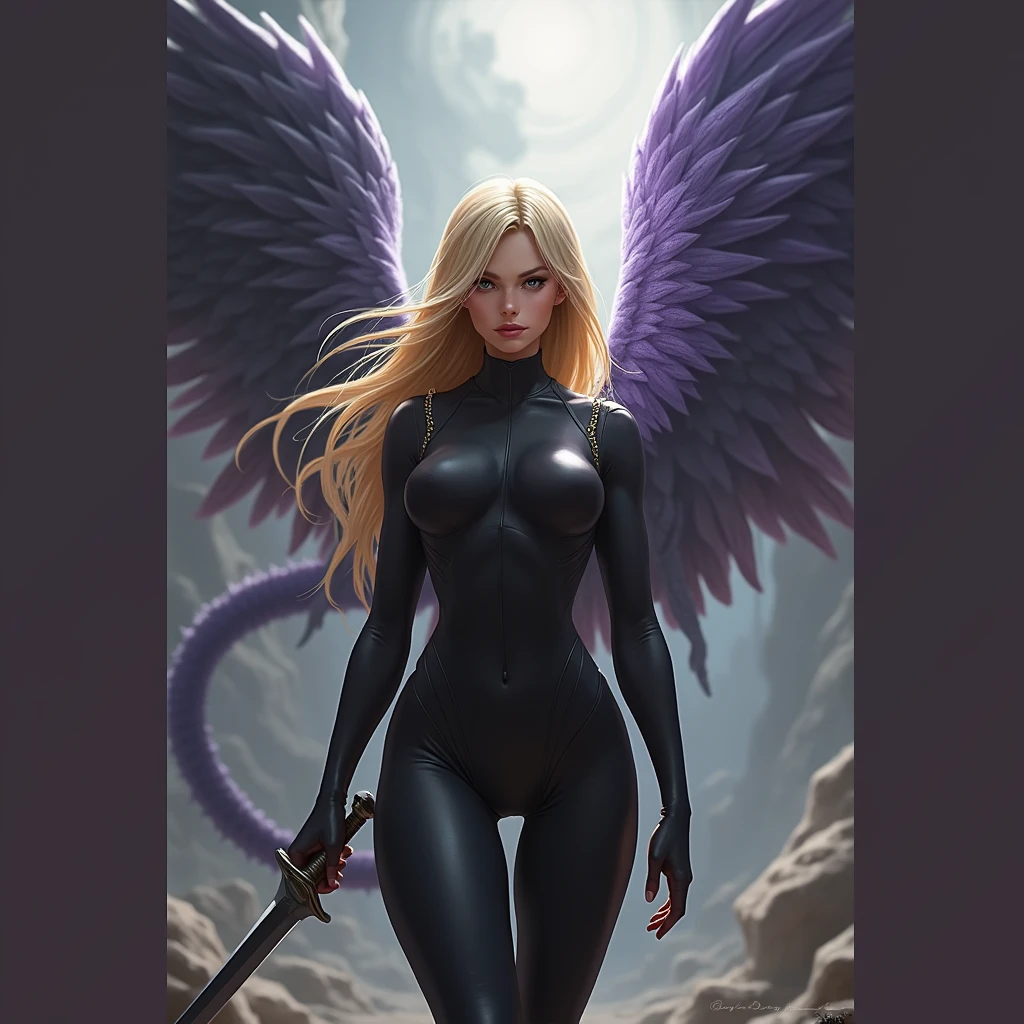 Medieval Archangel Warrior ta Aristocrat Long Boots Sexy Girl Attraction Sexy French Girl With Demon Wings Cute Cursed Cemetery Basement Action Style Butt Increase Libido