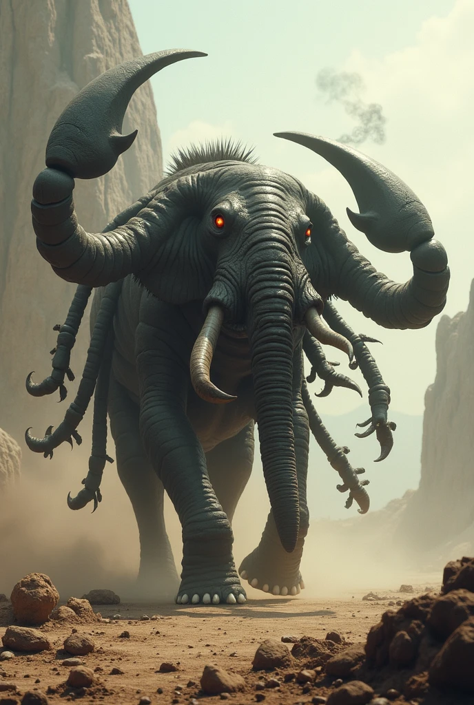 Alienx and elephant fusion