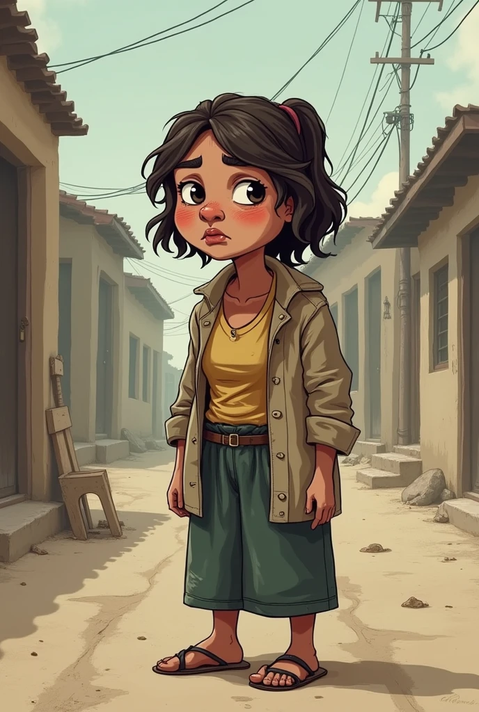 Nice Brazilian child, Bonito, cabelos curtos e cacheados, nice pose, anatomia perfeita, usando roupas casuais, chapinhar, Rua, High detail, alta qualidade, Detalhes, Beautiful, Cor vibrante