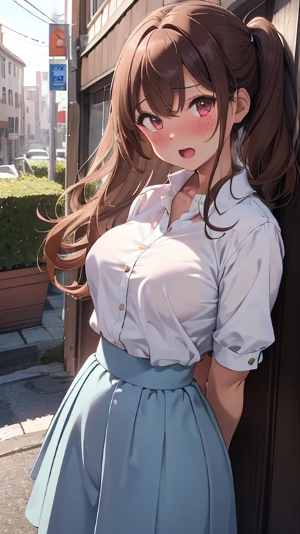 Browsing Caution:1.5,Ashido Mina、sorry、I am brunette.,Mischievous Smile、 Eyes Wide Open、Completely naked:1.2,Big Lips, outside, Curvy、((One obese man, Obese man grabbing his girlfriend's breasts from behind:1.8))、Overflowing sexual fluid、Crouching、vagina、SEX、penis、1 Male