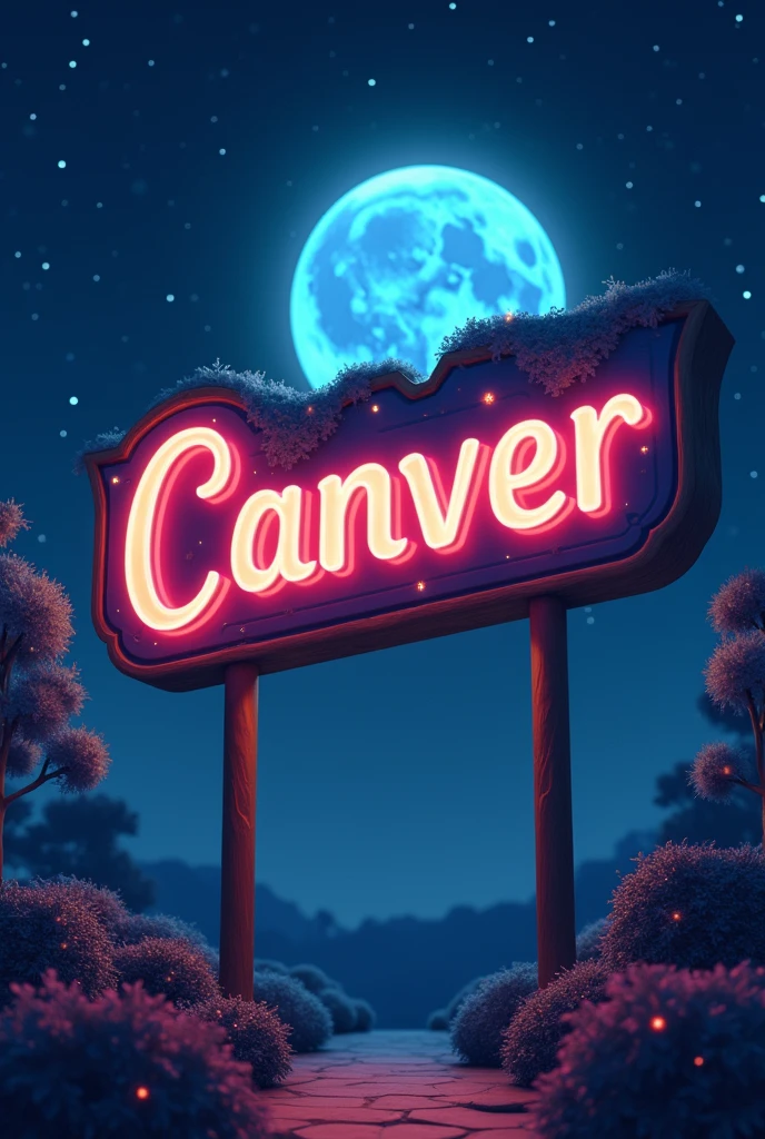A logo of a blue wolf with a moon in the background and 3D letters that say 'lobito fino'