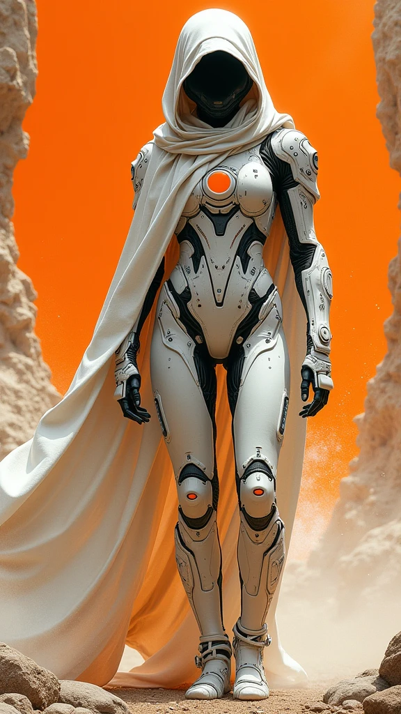 Action Films a 1girl, chrome skin, wearing a red dress, explosion, smoke, candy cotton clouds, at a beach,,, Action Films, often for intense sequences, heroic characters, or adrenaline-fueled excitement.