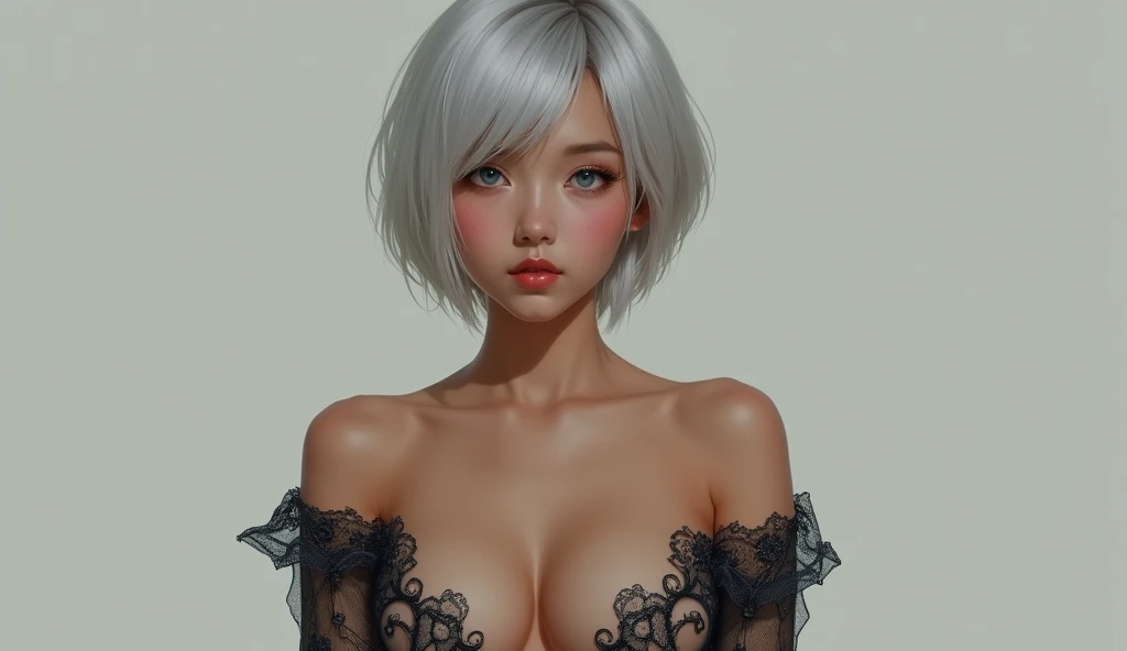 UHD, anatomically correct, super detail, award winning, masterpiece,tachi-e,sketch_style, (1 girl), solo, ink, sketch