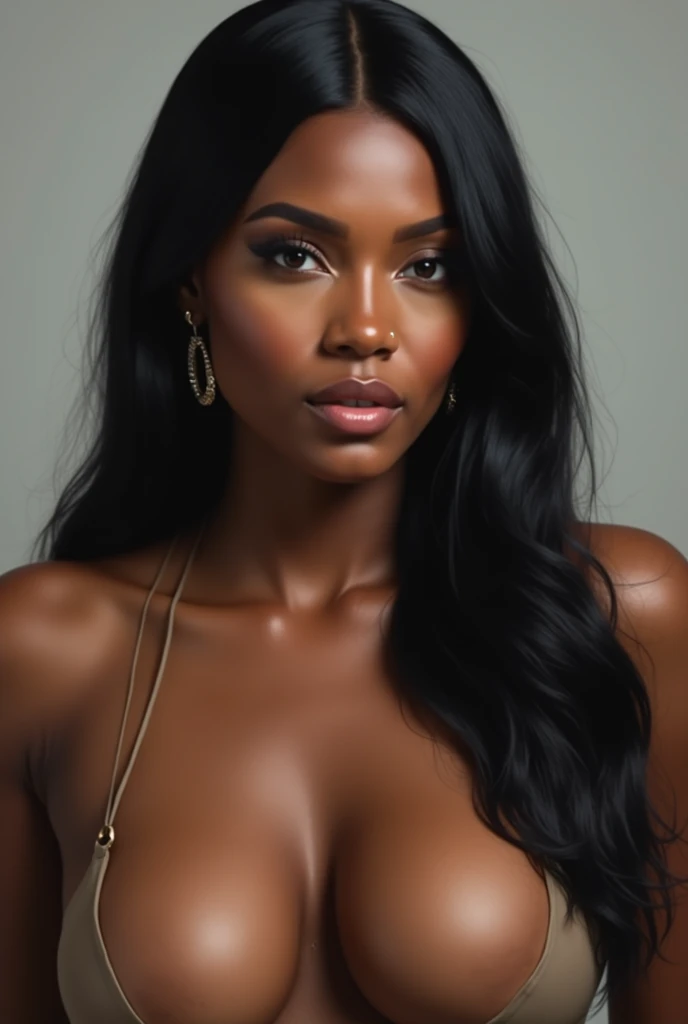 a beautiful nude brown-skinned woman, long black hair, provocative poses, detailed face, hyper realistic, 8k, intricate details, dramatic lighting, dramatic colors, cinematic, chiaroscuro, photorealistic, masterpiece