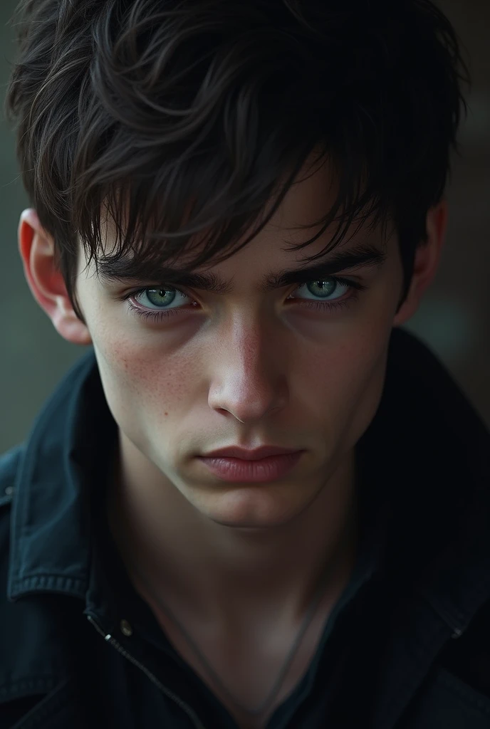 Sad boy profile photo