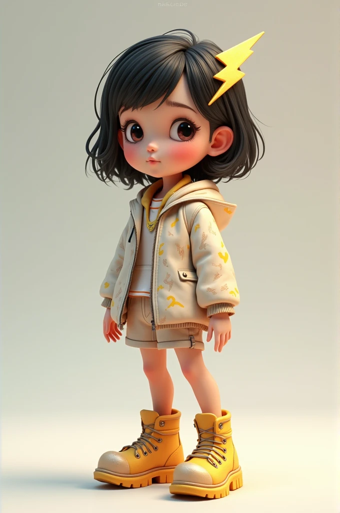 <lora:3dcharacter-000004:0.6:MIDD>, 3dcharacter,(full body:1.2),simple background, masterpiece,best quality,(light  gradient background:1.1),  <lora:vananh:0.9:MIDD>, vananh,black hair, Vietnamese, necklace ,jewelry ,bracelets