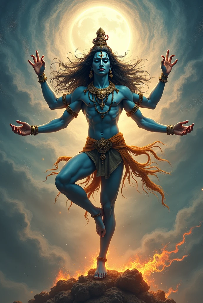 Imagine infinity image Mahadev tandav 