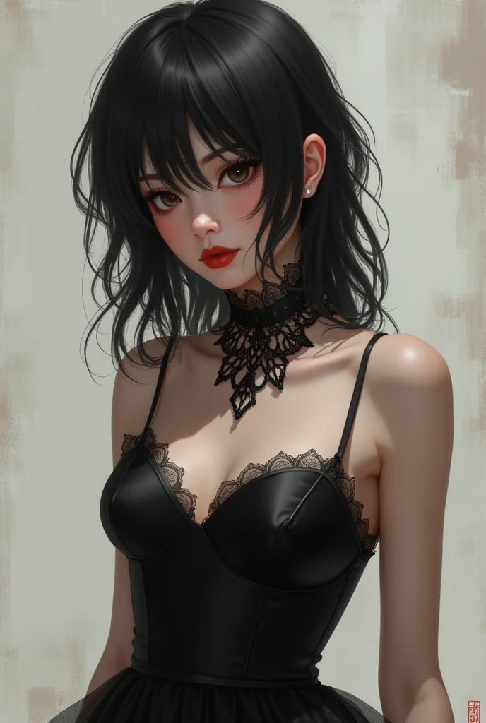 (masterpiece:1.2, Highest quality), (Actual photo, Intricate details), (1 Female, alone, Upper Body, Small breasts) ,whole body,Clothes:underwear:Shaving your head、Boldな髪色にしたり,Dramatic makeup,Unconventional fashion choice behavior:traitor、Disobedient、Create mixed media art、experiment with different subcultural values:Personality、Genuine、Creative Expression of Inspiration:Punk Rock Music、Counterculture Icon,Characteristics of the avant-garde art movement:Bold、Bold、Think outside the box。