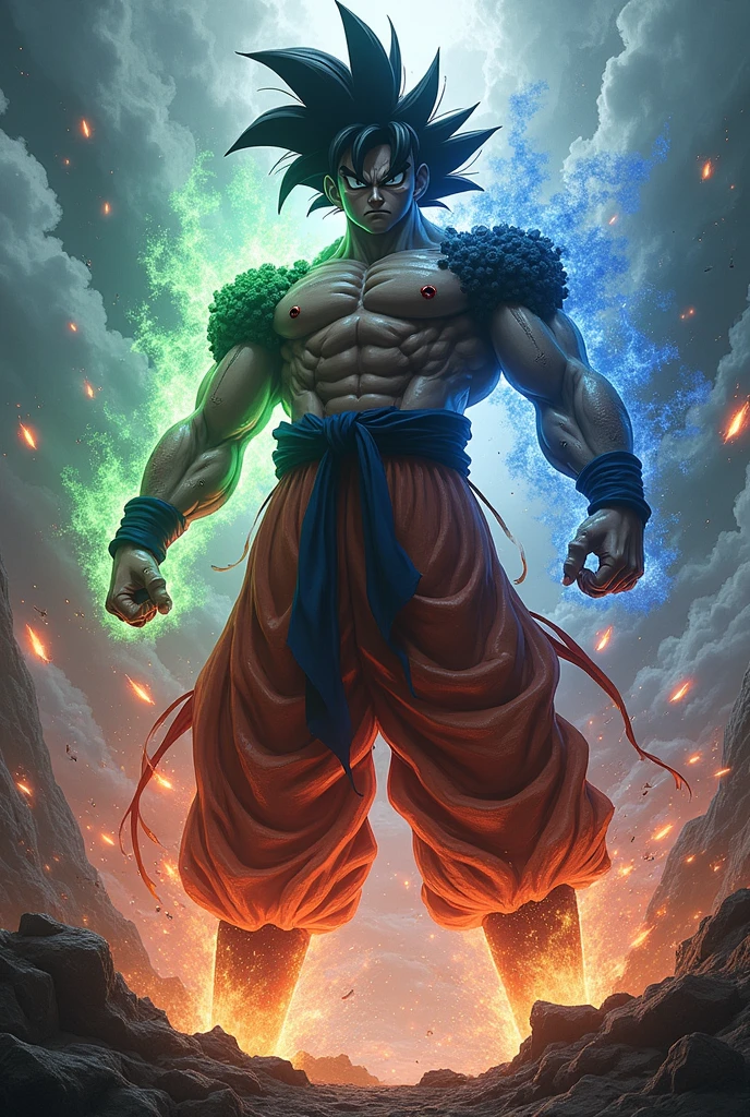 Ugly Goku with wing

