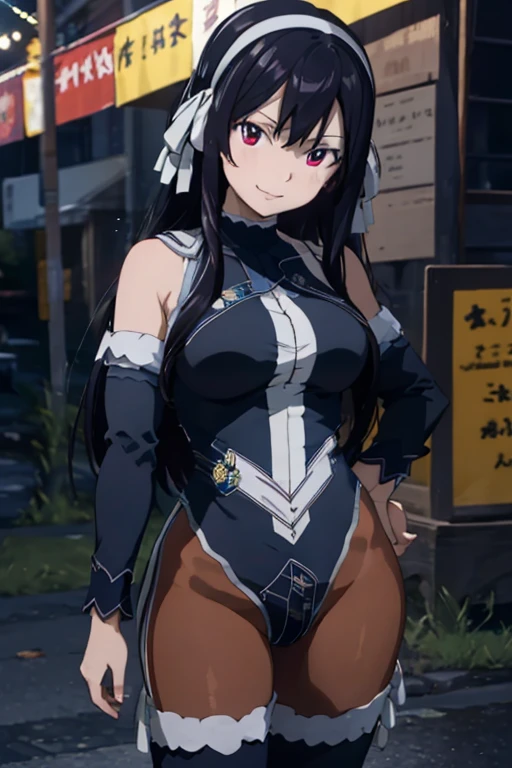 1 woman, akeno himejima, long black hair, ponytail, ((detailed eyes:1.2)), wearing translucent miko outfit, sexy, sensual, sleeveless, sideboob, underboob, masterpiece, top quality, best quality, official art, beautiful and aesthetic:1.2), extreme detailed, colorful, highest detailed