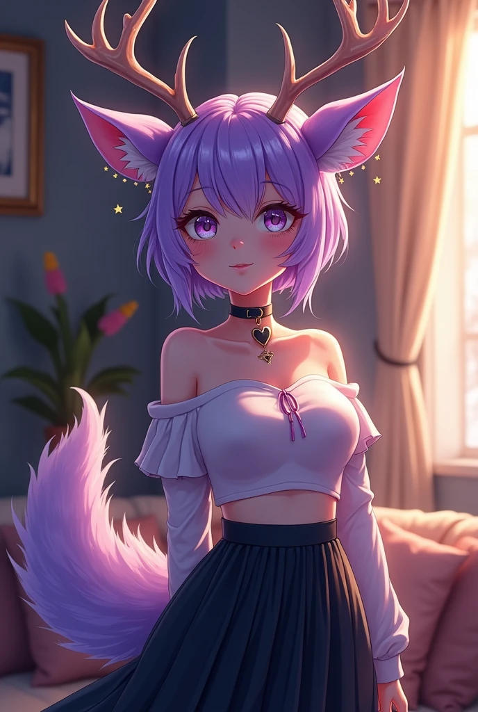 NSFW,Sexy clothes、Very beautiful and Shining Eyes、Shining Eyes、((1 girl))、Large Breasts、Big Mouth、high school girl、Small breasts、Cat ear、Transparent pink short hair、scarf、