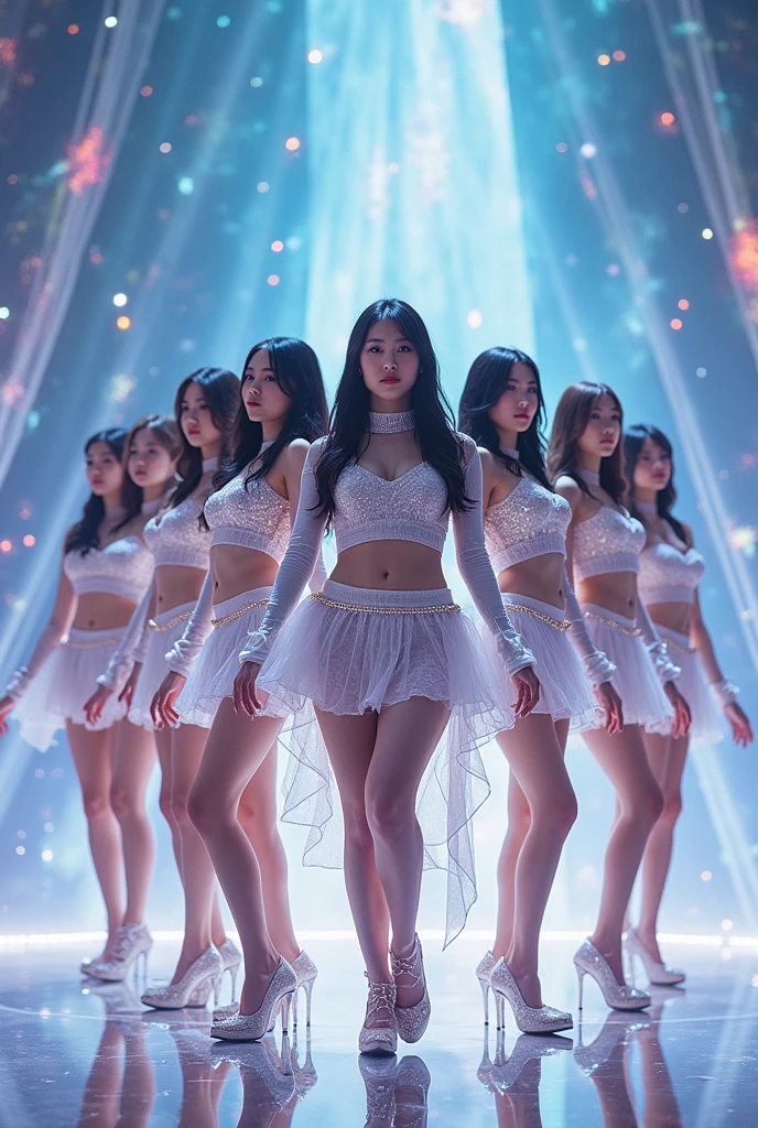 create the image of a 5-member Korean girl group
