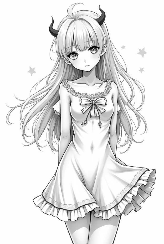 black and white drawing hot anime girl in bunny very very very very short dress