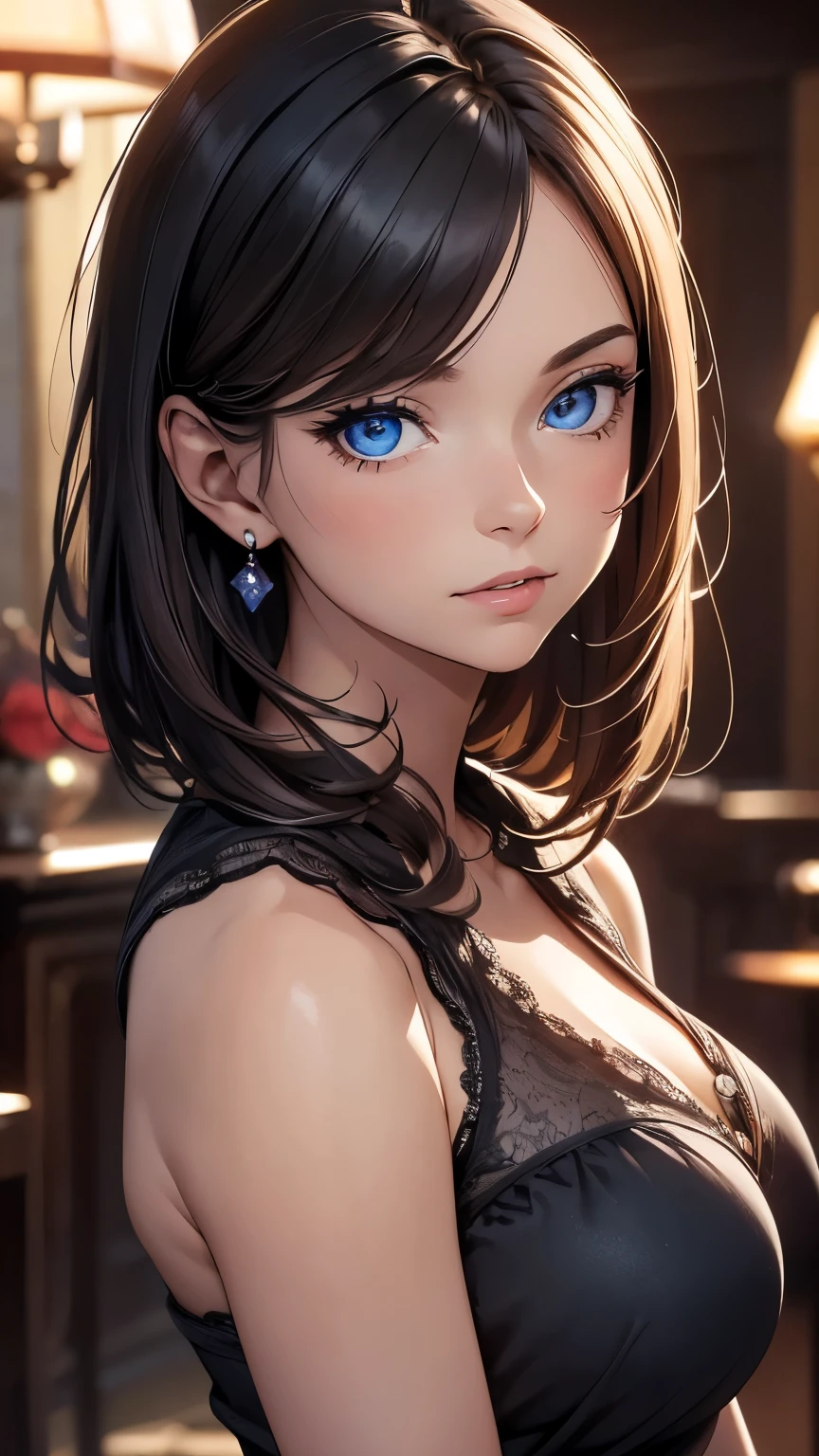 dragon, female, blue eyes, brown hair --auto --s2