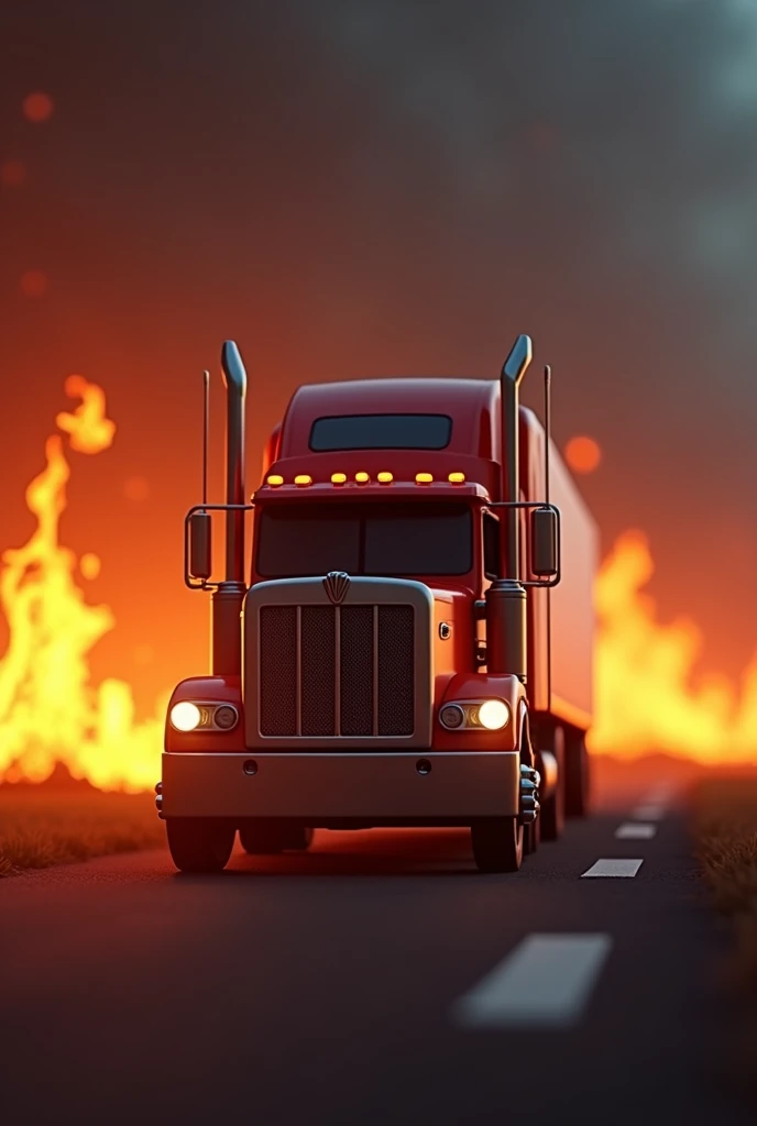 RoadWreck_Simulator , a truck. octane render, auto-destructive art<lora:RoadWreck_Simulator_sdxl:1.0>