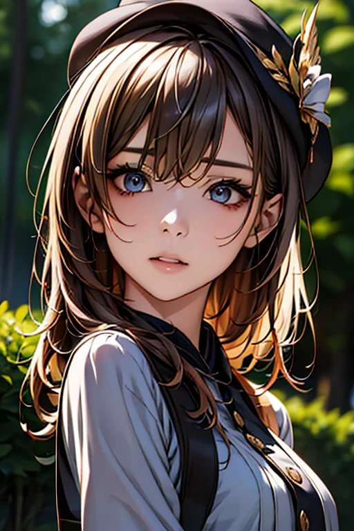 Fine quality illustrations, (Natural side light, theater lighting), looking at the audience, Upper Body, (1 girl:1.5), Lovely女の子, Delicate and perfect face, Symmetrical Lovely face, shiny skin, baby face, Tie up your bangs, Black eyes, Long eyelashes, (Large Breasts), (Wide hips:1.3),plump thighs,beautiful hair, Pretty Face, Pretty and beautiful eyes, Beautiful clavicle, Beautiful Body, Beautiful breasts, Beautiful thighs, Beautiful Feet, beautiful fingers,(beautiful scenery),(Lovely), 16 year old girl, (light green,organic cotton thick checkered summer camisole dress: 1.5), (Same style large headband:1.5), (Fluffy semi-long hair,brown hair), summer,
