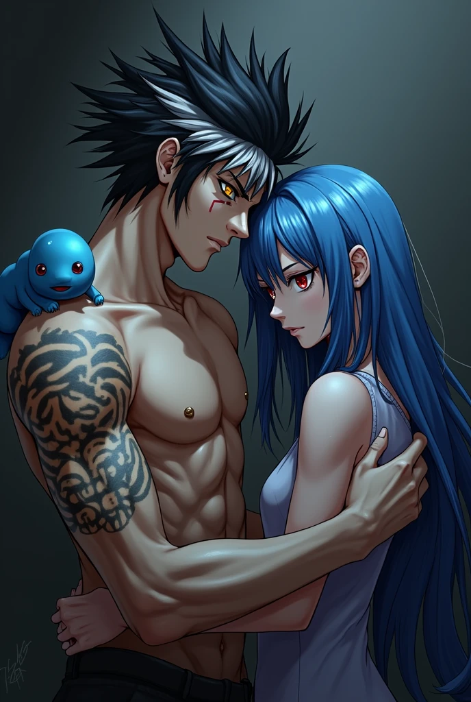 Genera and Maki of jujutsu kaisen semi-nuda