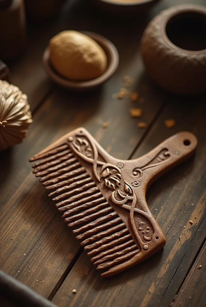old comb brush