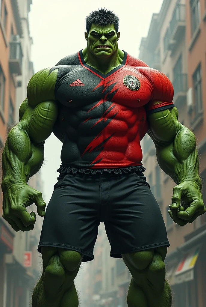 Hulk with Flamengo's shirt