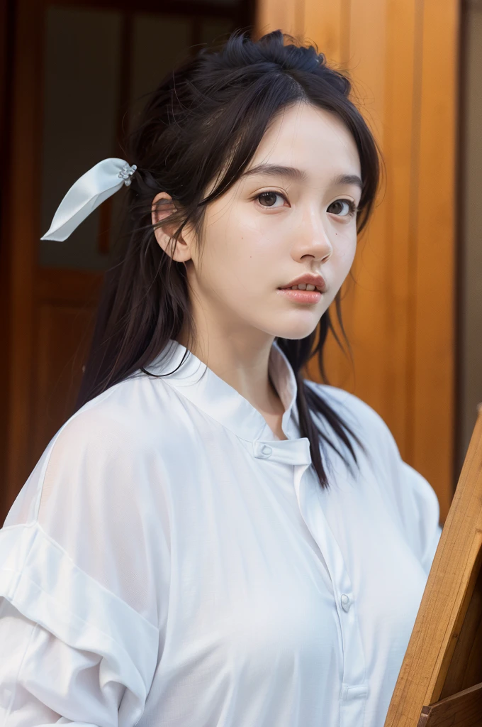 Memory correction:255, Everything modern:1.66, Cute Japanese Women Photos, smile, 20-year-old, Oil and hair balm for one-length straight hair:1.55, (photo Realistic:1.4), (hyper Realistic:1.4), (Realistic:1.3), (Smoother lighting:1.05), (Improving the quality of cinema lighting:0.9), 32K, 1 person,20-year-oldの, Realistic lighting, Backlight, The light shines on your face, Ray Tracing, (Bright light:1.2), (Improvement of quality:1.4), (Highest quality Realistic textured skin:1.4), fine grain, Detailed face,(smile:0), (Emphasis on face close-up:1.3), (Enhances the beauty of skin texture:1.1),((Extremely precise and accurate anatomy:1.0)), (Enhances the beauty of skin texture:1.1), Clean and glowing skin, mesh, thin:1.2, (Realistic:1.3), Realisticなライティング, (Smoother lighting:1.05), 32K, One Japanese woman, fine grain, Detailed face, (Film Grain:1.1),(Accentuates body lines:1.1), High resolution, Natural look, Kind eyes, Improves hair quality, Delicate light and shadow, Transparent muscles, Graceful pose, Beautiful Eyes, Sharp details, Soft light reflection, Beautiful contours, Delicate skin tone, Fine hair texture,Cute Japanese Women Photos,