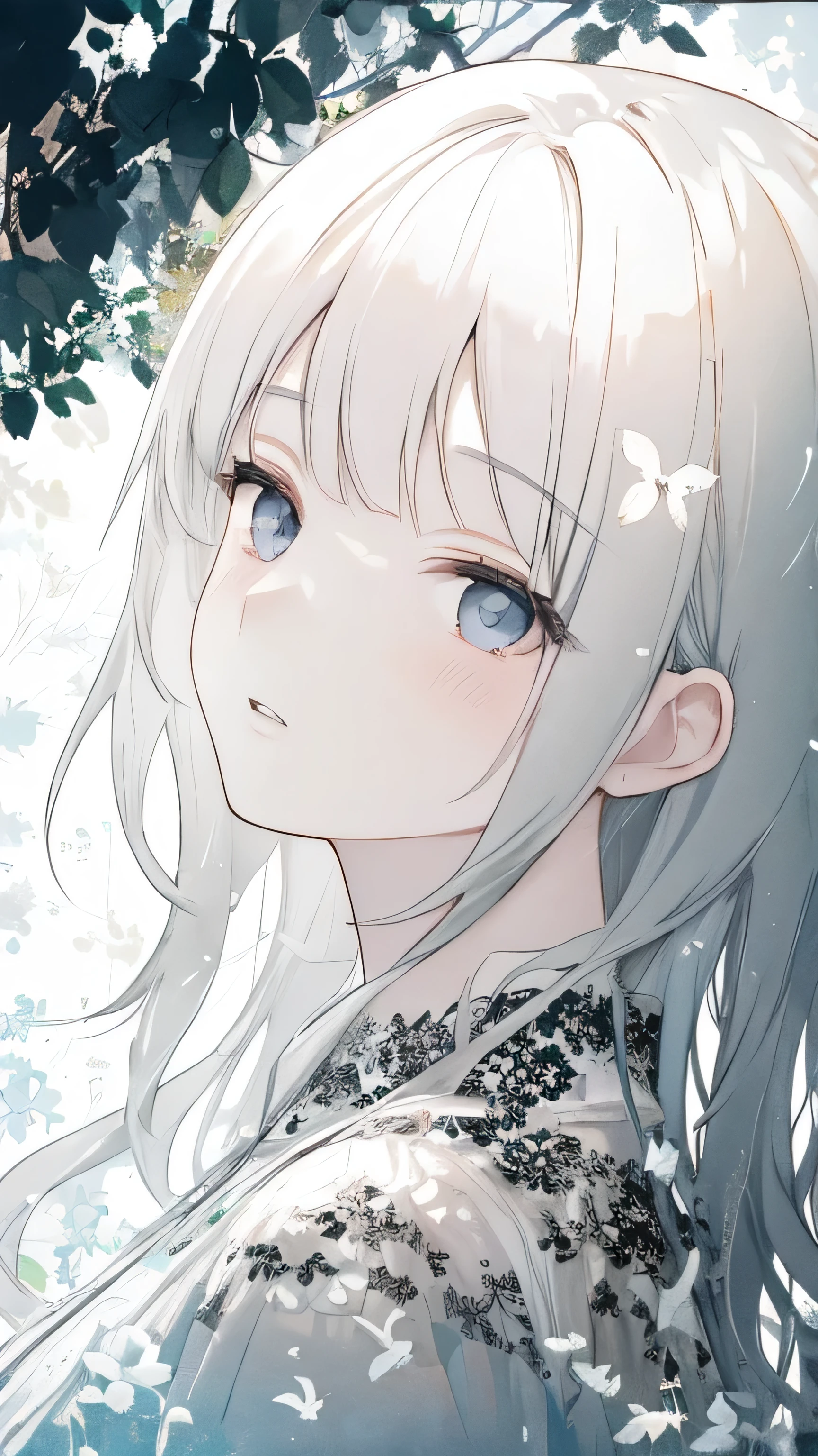 pale colour、double exposure,#SDXL、One Girl,cute、Emphasis on the girl、Colorful use of colors、Stylish style