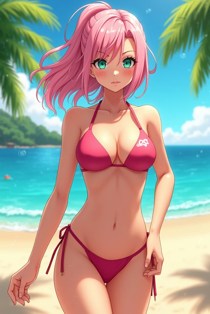 Beauty Two-dimensional Big Breasts Big Ass Bikini