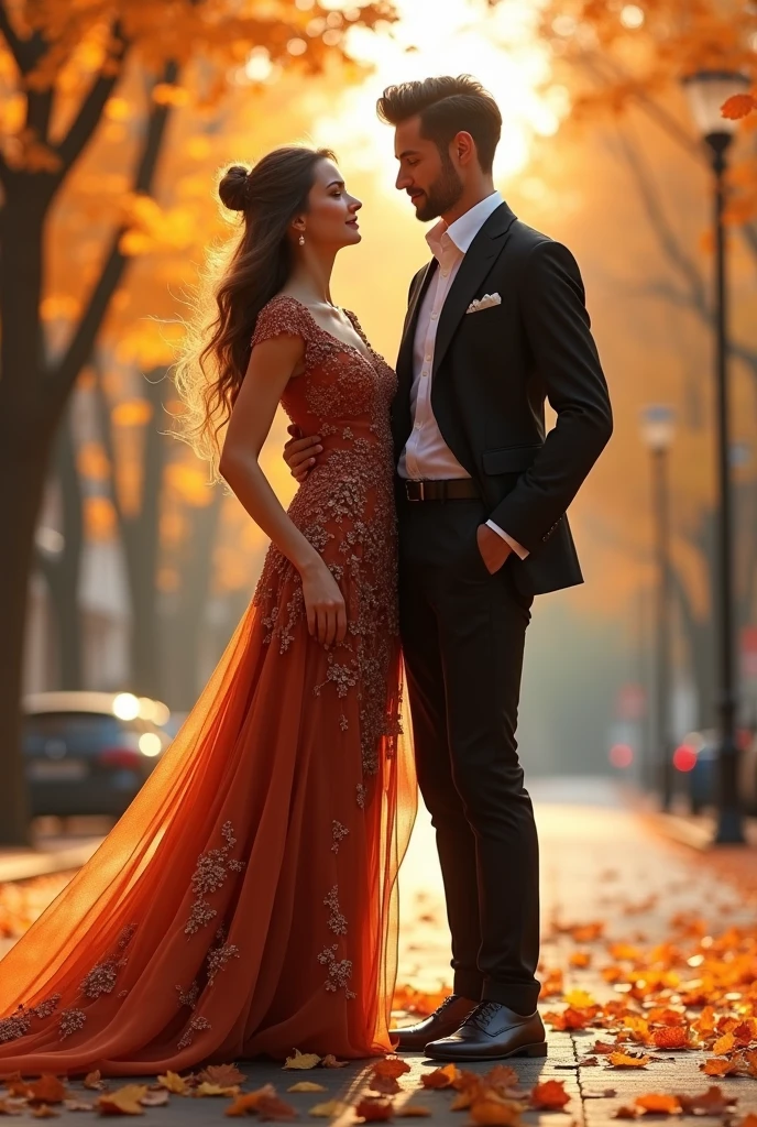 An image of a couple sharing moments of complicity