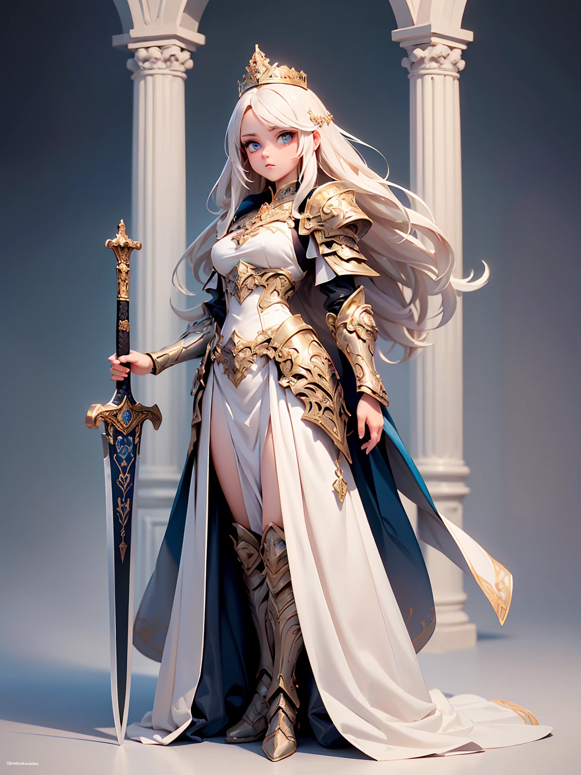 ((full-length photo, standing, feet on the ground)) 1girl in, ager, Solo, Aesthetic artwork, blond, straight blonde hair, super long blonde hair, light blue eyes, some small freckles, pale skin, A-cup, (large fox ears:1.25), small breasts, runners body, (thin hips, thin waist: 1.25), detailed skin, shy smile, wearing a steampunk outfit with lace, leather corset, ornamental copper parts, portrait, pleated skirt, 50mm, 8k textures, soft cinematic light, RAW intricate, elegant, highly detailed, sharp focus, ((((cinematic look)))), soothing tones, insane details, intricate details, hyperdetailed, low contrast, soft cinematic light, dim colors, exposure blend, hdr, faded