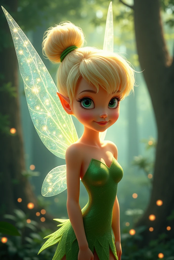 ((best quality)), ((masterpiece)) Tinker Bell opens her mouth wide showing you her uvula and super thick slimy and very meaty white Tongue with a sensual expression on her face (photorealistic human tongue)