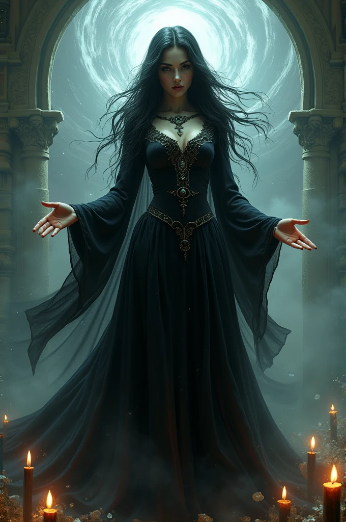 Sexy, evil hag, seductress, witch