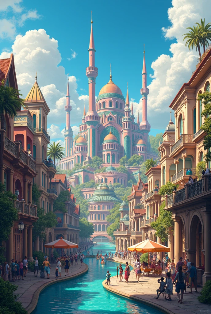 <lora:BohoAI:.8>, bohoai city