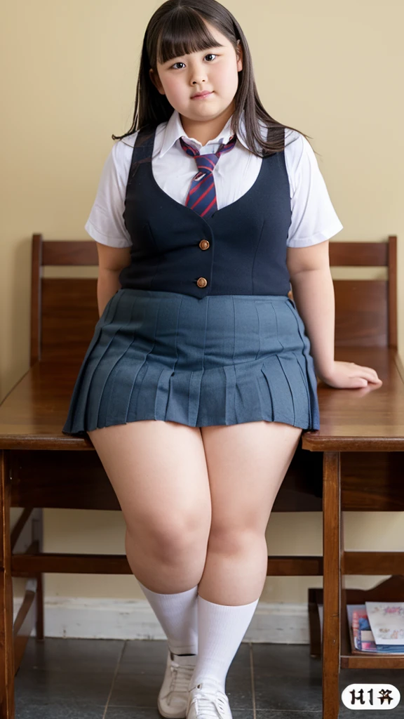Vety fat school girl ,age 12 years , very obese , very big body ,